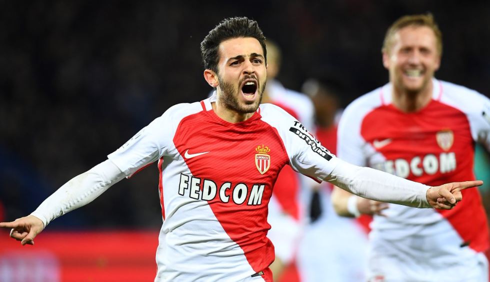 Bernardo Silva quyết gia nhập Manchester City từ AS Monaco vào mùa hè 2017
